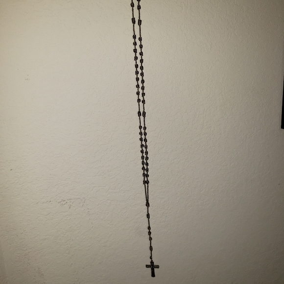 NWOT ... Handmade rosary necklace - Picture 2 of 3